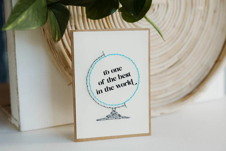 "Best in the World" Greeting Card (4 pack)