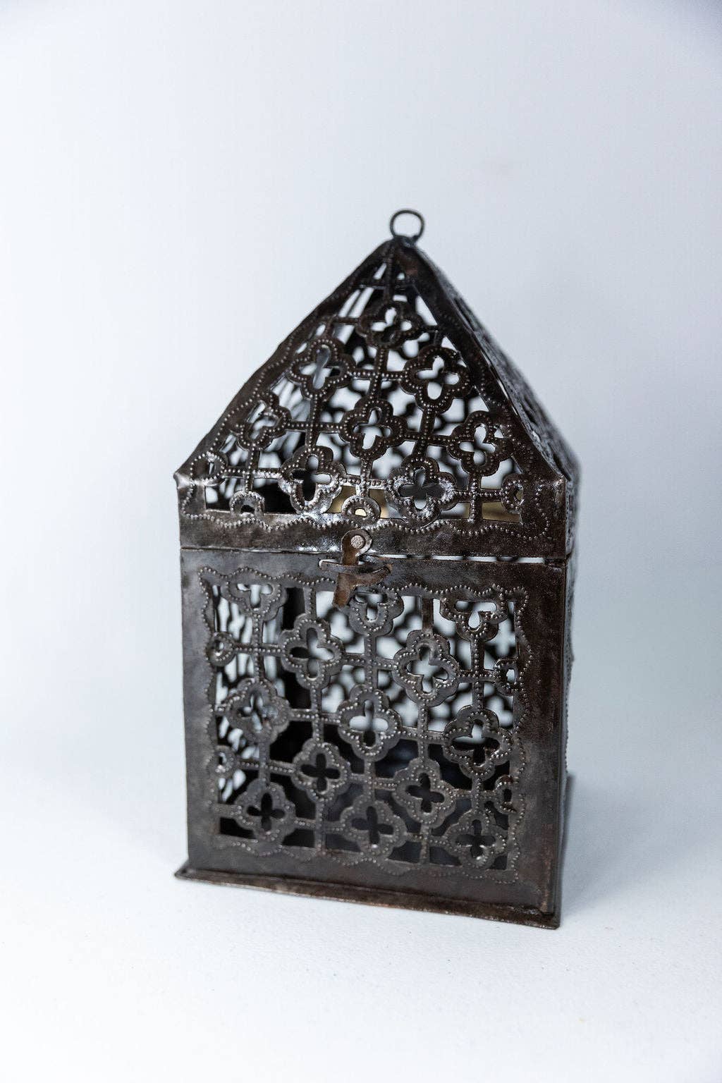Recycled Metal Lantern