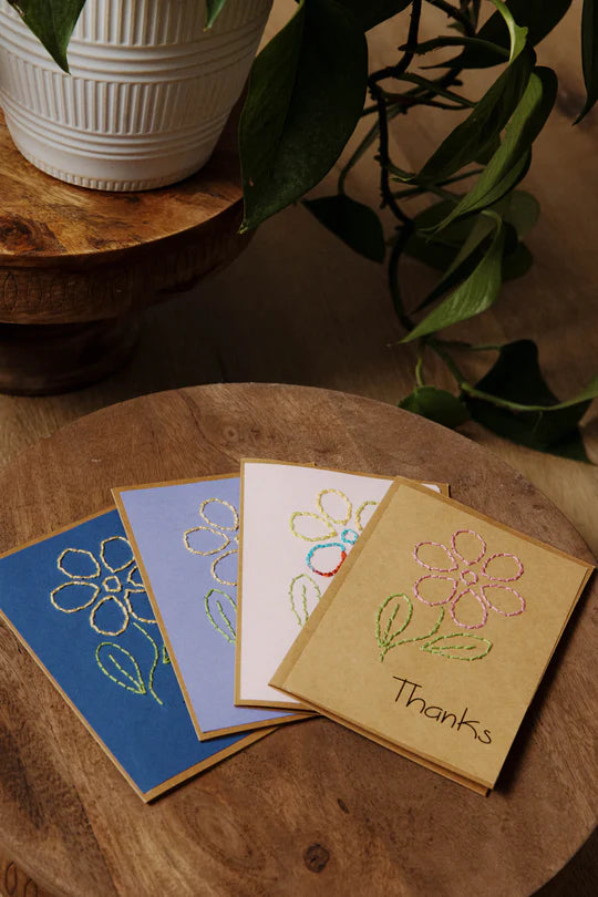 "Thanks" Greeting Card (4 pack)