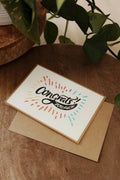 "Congrats You Did It" Greeting Card (4 pack)